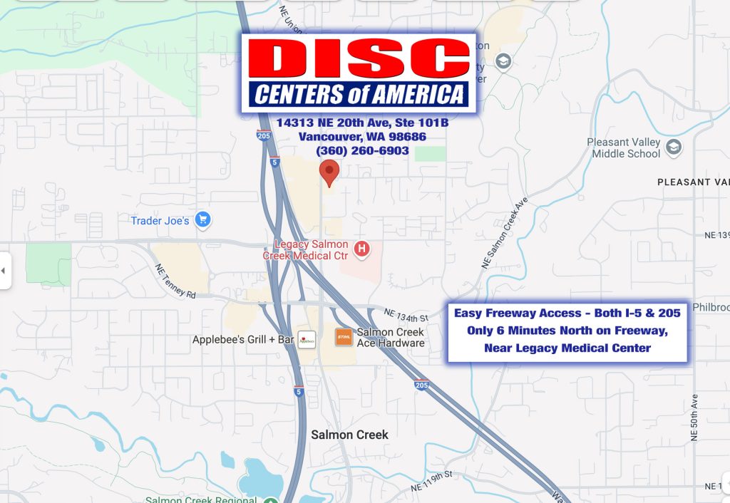 Disc Center of America Vancouver- Zenaptic Chiropractic